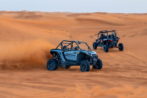 Dubai: Duin Buggy Safari en kamelenrit met vervoer