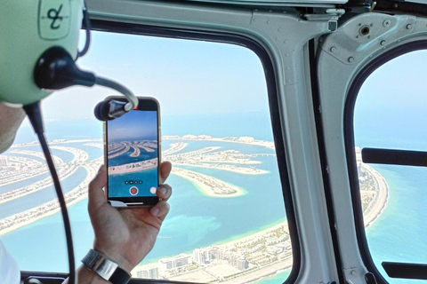 Dubai: 12 minuten durend helikopteravontuur boven The Palm