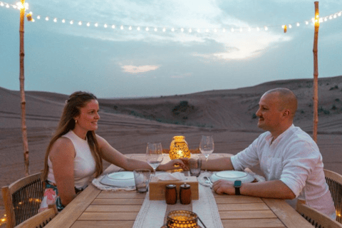 Vanuit Dubai: Privédiner in de duinen in Mleiha
