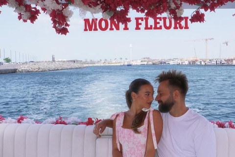 Dubai Marina: Privévaart met bloemen