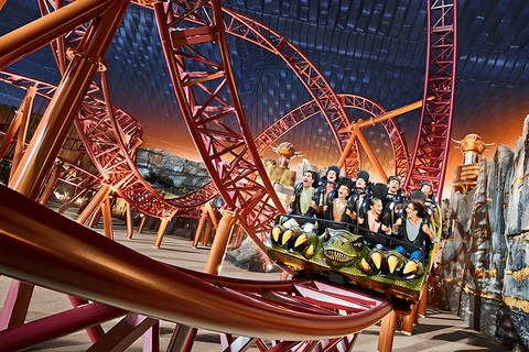 IMG Worlds of Adventure toegangsbewijs met hoteltransfers