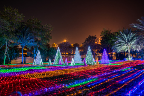 Dubai: toegangsbewijs Garden Glow met hotelovername