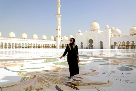 Vanuit Dubai: Toegang tot de Sheikh Grand Zayed Moskee & Ferrari World