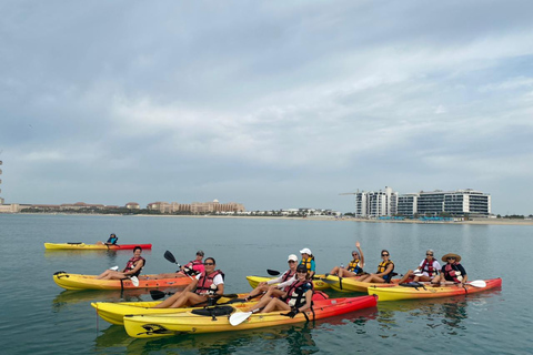 Dubai: begeleide kajaktocht door Palm Jumeirah