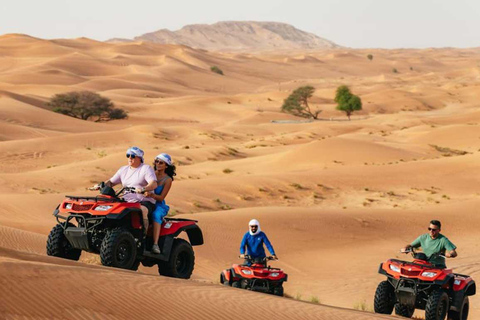 Dubai: Quad & ATV Bike, Rode Duinwoestijn en Safari-avontuur