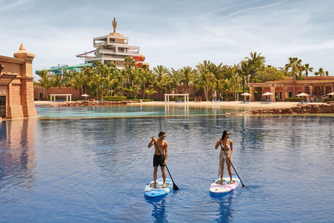 Dubai: Atlantis Dolfijn Peddelen met Aquaventure Park
