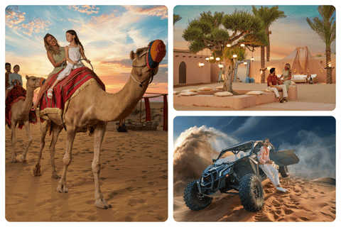 Dubai: Woestijnsafari, Quad Bike & Premium Camp ervaring