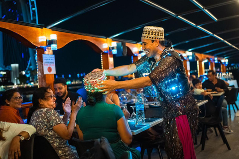 Dubai: dinercruise met live entertainment op een dhow in Al Seef