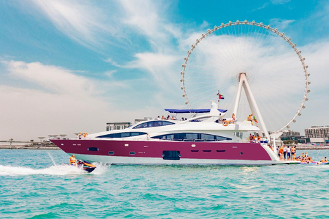 Dubai: Jachtcruise met zwemmen, snorkelen en BBQ-lunch