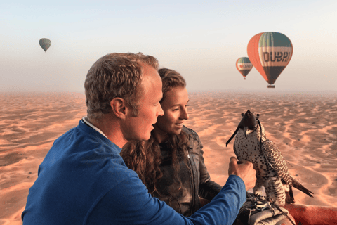 Dubai: Luxe ballonvaart met door Michelin samengesteld ontbijt