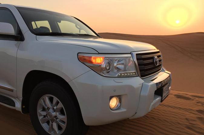 Afternoon 4X4 Dubai Desert Safari with BBQ Dinner Afternoon 4X4 Dubai Desert Safari with BBQ Dinner