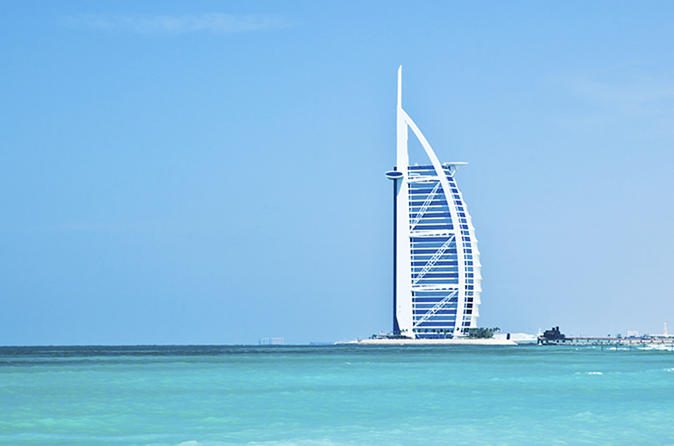 Afternoon tea in de Burj Al Arab + o.a. Burj Khalifa - tour modern Dubai Afternoon tea in de Burj Al Arab + o.a. Burj Khalifa - tour modern Dubai