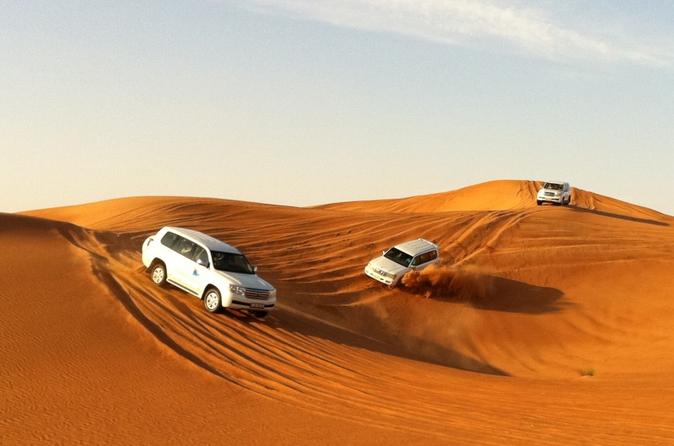 Desert Safari with BBQ Dinner and Creek Dhow Cruise Desert Safari with BBQ Dinner and Creek Dhow Cruise
