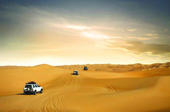 Desert Safari With BBQ Dinner From Dubai: Dune Bashing, Camel Rides Desert Safari With BBQ Dinner From Dubai: Dune Bashing, Camel Rides