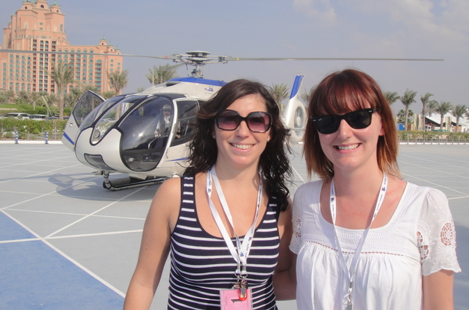 Dubai-combi: helikoptervlucht en stadstour Dubai-combi: helikoptervlucht en stadstour