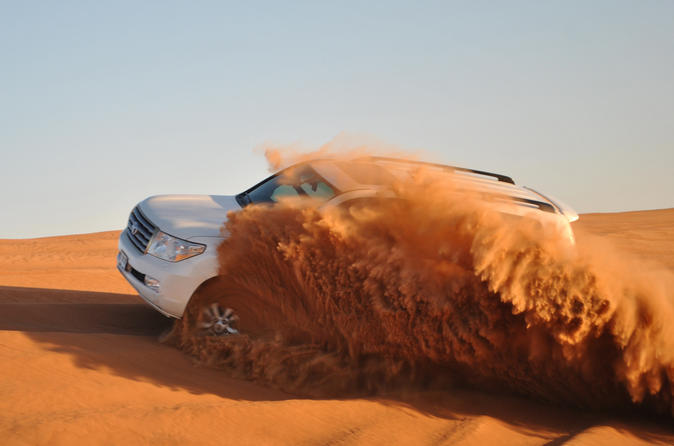 Dubai Desert Tour with 4x4 Dune Bash and BBQ Dinner Dubai Desert Tour with 4x4 Dune Bash and BBQ Dinner