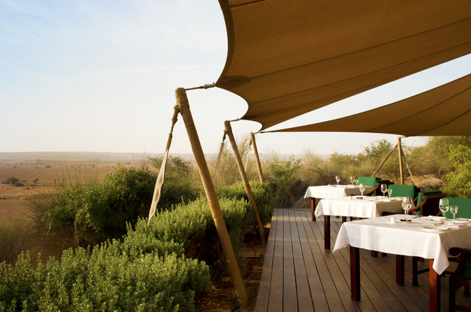 Natuurtour met versnaperingen bij Al Maha Desert Resort plus vervoer Natuurtour met versnaperingen bij Al Maha Desert Resort plus vervoer