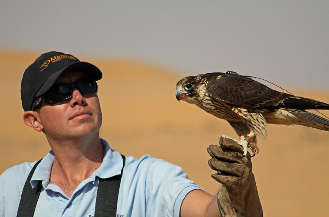 Privétour: trip met valkerij en een safari in Dubai, ontbijt optioneel Privétour: trip met valkerij en een safari in Dubai, ontbijt optioneel