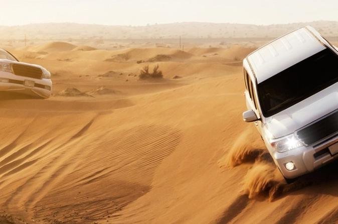 Thrilling Dubai Desert Dune Bashing On Red Dunes Including Dinner Buffet Thrilling Dubai Desert Dune Bashing On Red Dunes Including Dinner Buffet